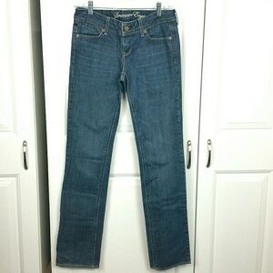 American Eagle 77 straight jeans, sz 2